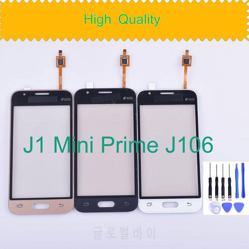 J106H Touch screen For Samsung Galaxy J1 Mini Prime J106 SM-J106H TouchScreen Sensor Digitizer j106B Glass Lens Front Panel