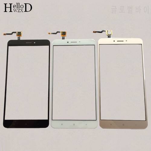 6.44&39&39 Mobile Touch Screen For Xiaomi Mi Max 2 TouchScren Touch Panel Screen Front Outer Glass Sensor Digitizer