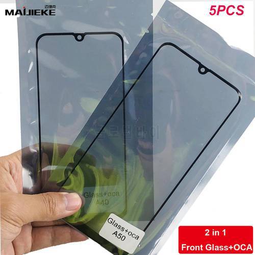 5X 2 in 1 Screen Touch Glass with OCA Glue For Samsung Galaxy A31 A21 M31 M30 A30s A51 A71 s10e Front Glass+OCA Replacement