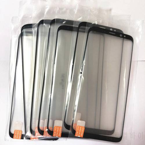 5Pcs/lot WITH OCA For Samsung Galaxy S20 21 S8 Plus S9 Plus S10 plus S10 S10e Note 9 8 Front Glass Front Outer Glass