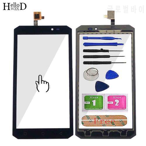 Touch Screen For Oukitel K10000 Max Touch Screen Digitizer Panel Sensor Front Glass Lens Touchscreen Mobile Phone Tools 3M Glue