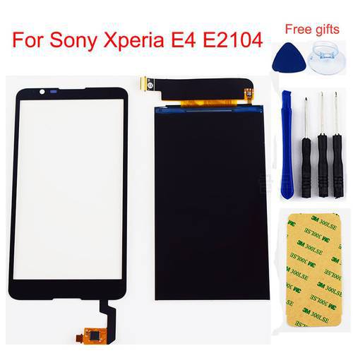 For Sony Xperia E4 LCD Display E2104 LCD Screen E2105 E2114 E2115 LCD Display Panel Screen + Touch Screen Digitizer Sensor