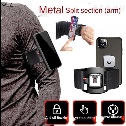 Removable Rotating Sports Phone Wristband Running Wrist Bag Driving Finesse GYM Cell Phone Arm Bag Case Oh Hand Cover For Iphone