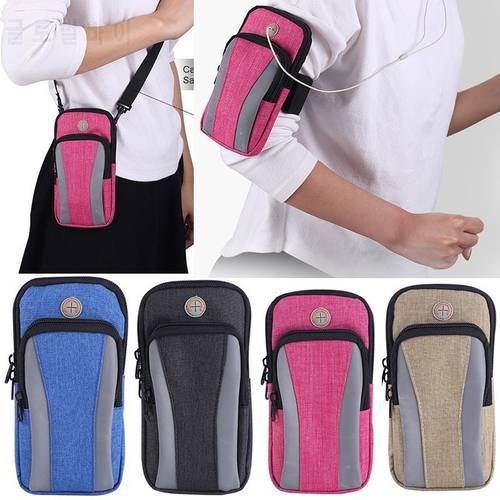Small Men Womens Gym Bags For Woman On Hand Crossbody Purse Wrist Arm Band Belt Waist Phone Wallet Case Shoulder Bag For Iphone