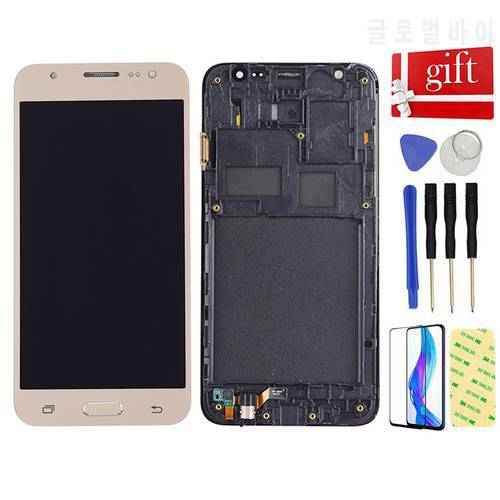 For Samsung GALAXY J5 2015 LCD Screen J500 J500F J500FN J500M J500H LCD Display Screen Touch Screen Digitizer Assembly Frame