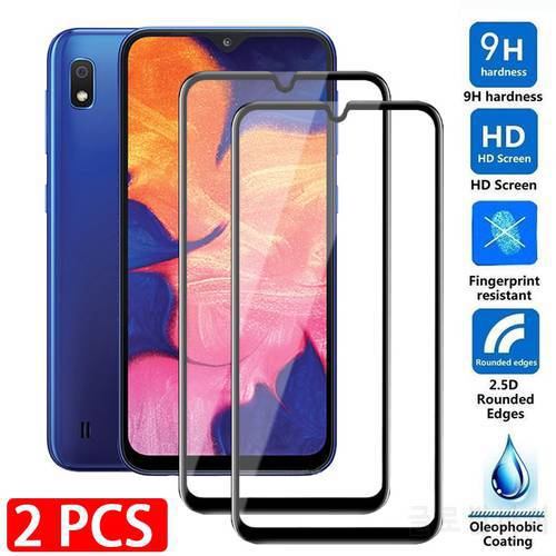 2 pcs Full Screen Protector Protective Glass For Samsung Galaxy A10 A10s A10e A11 A12 M10 M11 M12 Tempered Film on A 10e M 11 12