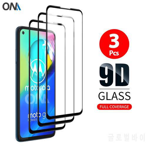 Screen Protector for Motorola Moto G8 Play / Power Tempered Glass Full coverage Protection Glass Film for Moto G8 Power Lite