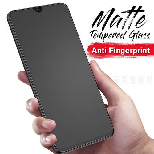 No Fingerprint Matte Tempered Glass For Samsung a51 a71 a12 a22 a53 a13 a02s a32 a52 a72 a73 Screen Protector Frosted Glass Film