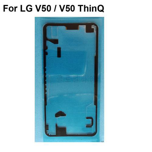 2PCs Adhesive Tape 3M Glue Back Battery cover For LG V50 ThinQ 3M Glue 3M Glue Back Rear Door Sticker For LG V50
