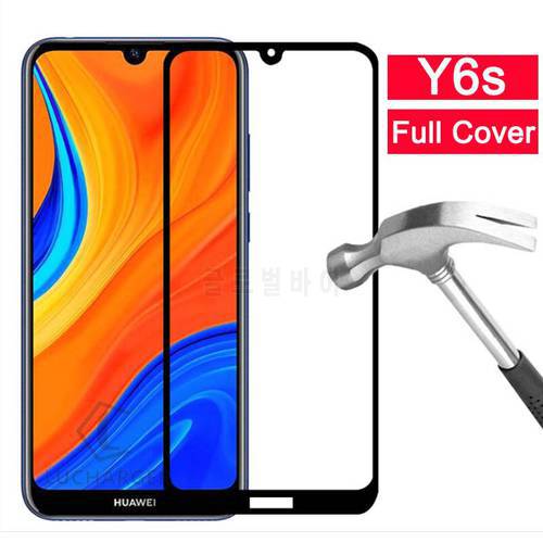 Case for Huawei y6s Tempered Glass Screen Protector Cover on y 6s 6 y6 s 2019 2020 Protective Phone Coque Bag Global Huaweiy6s