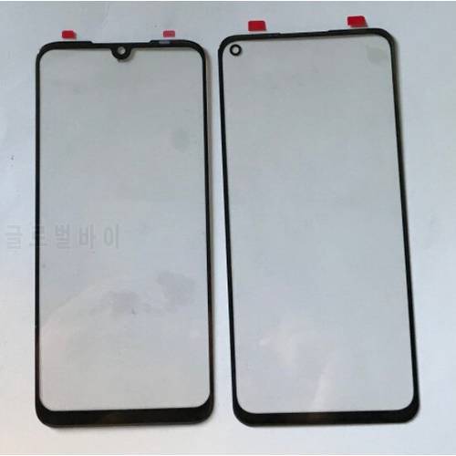 10Pcs Touch Panel Screen Front Outer Glass Lens For Xiaomi Redmi Note 9 9S Note 8 Pro Note 7 6 Pro 8A