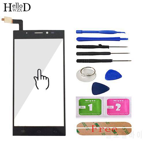 5.5inch Mobile Phone Touchscreen For Doogee F5 f 5 Touch Screen Digitizer Touch Panel Front Glass Lens Sensor Tools Adhesive