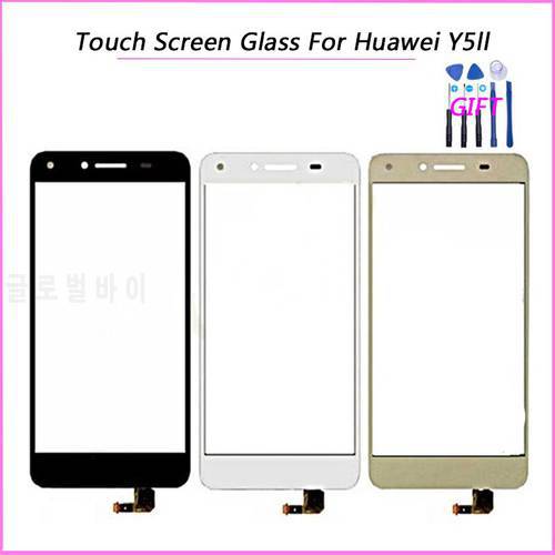 Tested For Huawei Y5 II Touch Panel Screen For Huawei Y5 ii Y5ii Touch screen Digitizer Sensor CUN-L01 U29 L23 L03 L21 L22+Tool