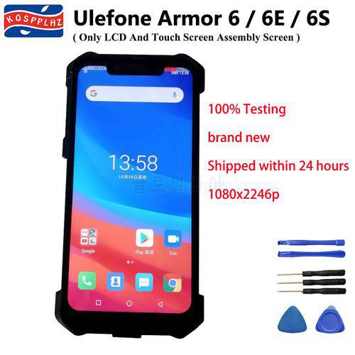 New Screen For ULEFONE ARMOR X3 / X5 Pro LCD For ARMOR X8 X9 X10 Pro LCD Display + Touch Screen 100% Tested Well Replacement