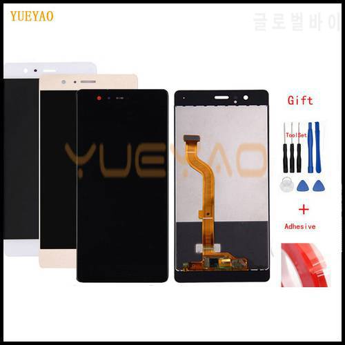 Original 5.2&39&39 For Huawei P9 EVA-L09 L19 L29 LCD Display With Touch Screen Digitizer Assembly Free Shipping