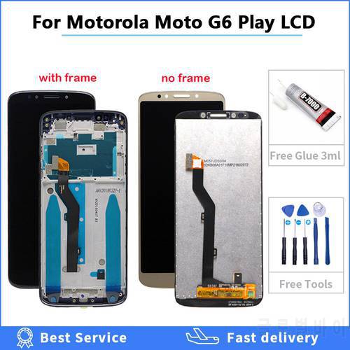Factory sale lcd screen For Motorola Moto G6 Play Display with frame Touch digitizer assembly XT1922 XT1922-3 XT1922-4 XT1922-5