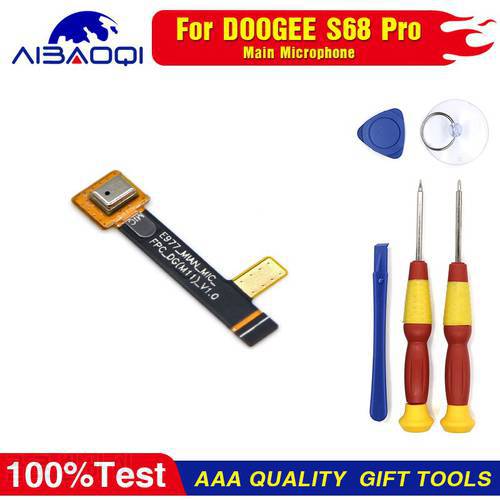 Mic Microphone Flex Cable For Doogee S68 Pro/S68Pro Moible Phone Original Parts Perfect Replacement Parts