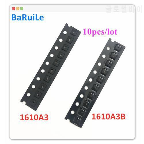 BaRuiLe 10pcs 1610A1 1610A2 1610A3 610A3B 1612A1 1614A1 1616 charger charging ic for iphone 6 6s Plus 7 8 X 11 12 13 U2 usb chip