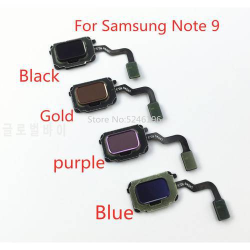 1pcs Original Fingerprint Sensor Flex Cable For Samsung Galaxy Note 9 Note9 SM-N960F N960FD N960U N960N N9600 Touch ID Replace