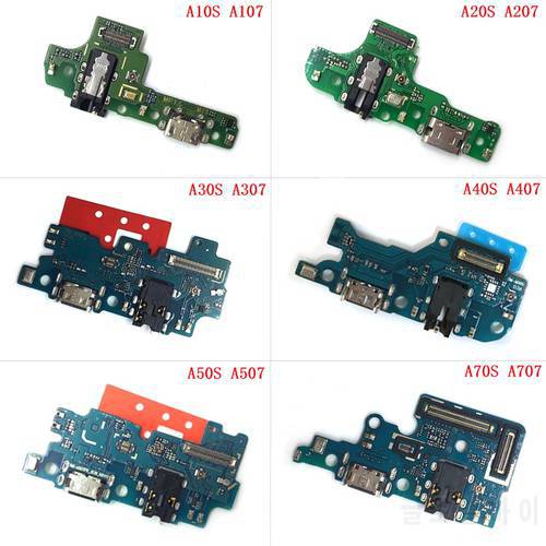 USB Charging Dock Port Connector Flex Cable For Samsung A10S A20S A30S A40S A50S A70S M10S M30S