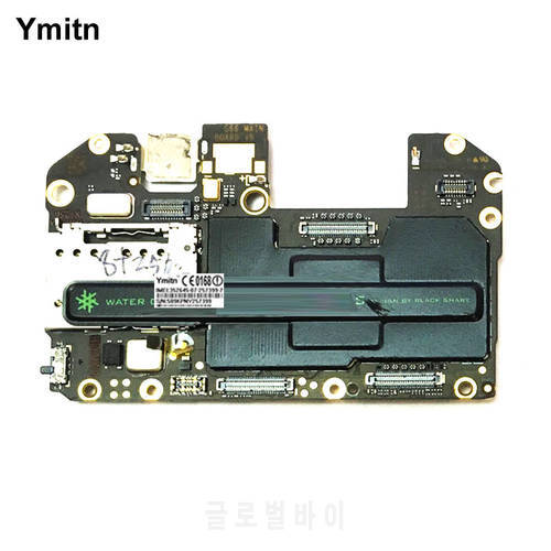 Ymitn Unlocked Main Mobile Board Mainboard Motherboard With Chips Circuits Flex Cable For BlackShark Black Shark 1