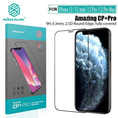 For iPhone 12 Pro Max Screen Protectors NILLKIN H/H+Pro CP+Pro Tempered Glass For iPhone 12 12 Pro / 12 mini Glass Front Film