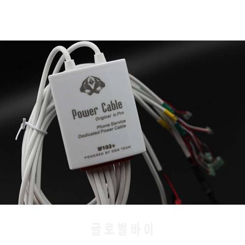 W103A W103+ Boot Line Test Cable IP 4/5/6/6s/7/8/X XS XS MAX XR Power Supply Current Testing