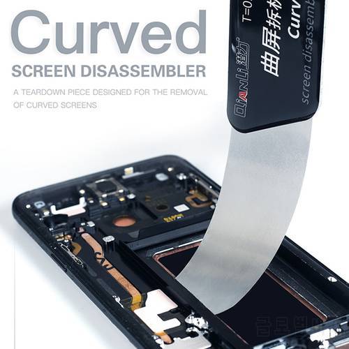 Qianli 0.1mm Super Thin Disassemble Card Ultra Thin Pry Spudger Opening Tool for Samsung iPhone iPad Curved Screen