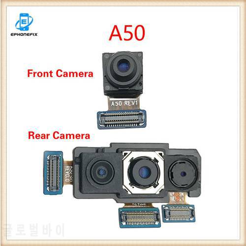 1pcs Rear Camera Front Camera For Samsung Galaxy A50 A505 A505F Front Camera Flex Cable Main Big Small