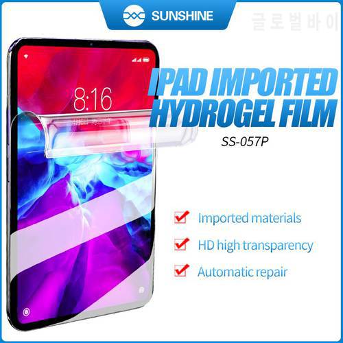 20pcs SUNSHINE SS-057P Hydrogel Film Front Rear Film for Tablet Protective SS-890C Machine Cutting