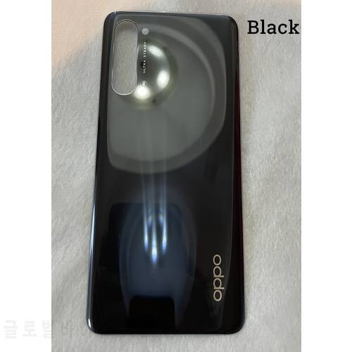 100% Original For Oppo Find X2 lite Rear Battery Back Cover with logo Panel Rear Door Housing Case with adhesive for findx2lite