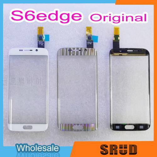 Touch Screen Glass For Samsung Galaxy S6 Edge G925 G925F LCD Touch Screen Sensor Digitizer Glass Replacement