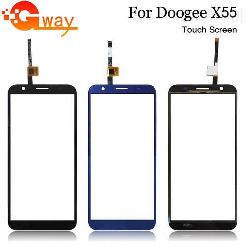 FSTGWAY For Doogee X55 Touch Screen Touch Panel Sensor Black Colors Phone Repair +Free Tools