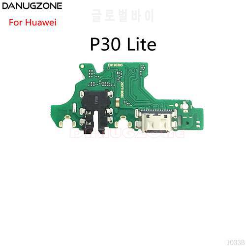 30PCS/Lot For Huawei P30 PRO / P30 Lite USB Charging Dock Port Socket Jack Plug Connector Charge Board Flex Cable
