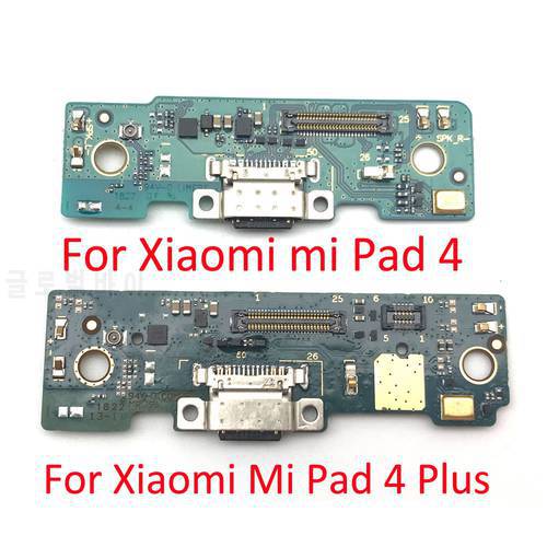 Original For Xiaomi Mi Pad 4 Pad4 Plus USB Charging Port Mic Microphone Dock Connector Board Flex Cable Repair Parts