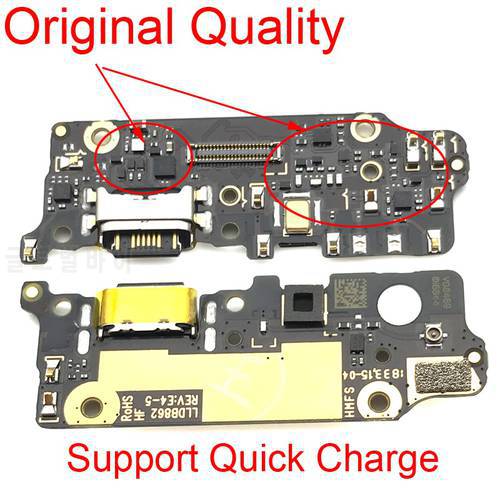 Original For Xiaomi Mi A2 / Mi 6X USB Charger Charging Port Connector Dock Micro Flex Cable Board For Xiaomi Mi A1 A2 Lite A3