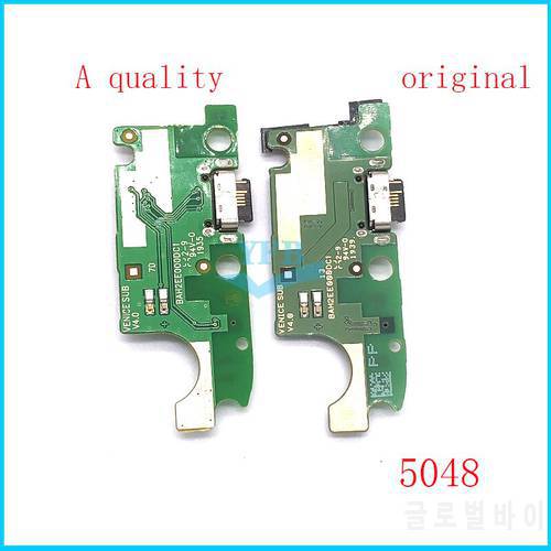 USB Charging Charger Port Dock Connector Flex Cable With Microphone Parts For Alcatel 3X 2019 5048 5048U 5048Y