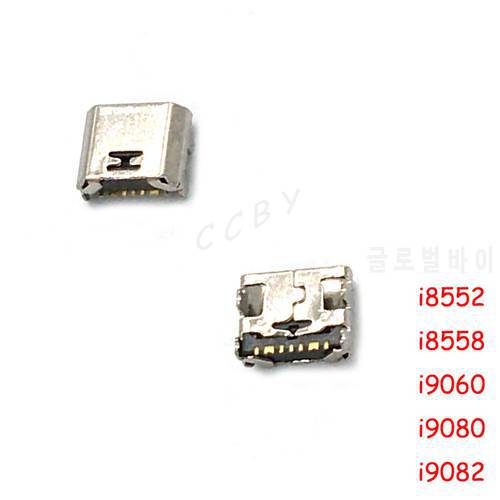 50pcs USB Charging Port Plug Dock Connector Socket For Samsung I8552 I8558 I9060 i9080 i9082
