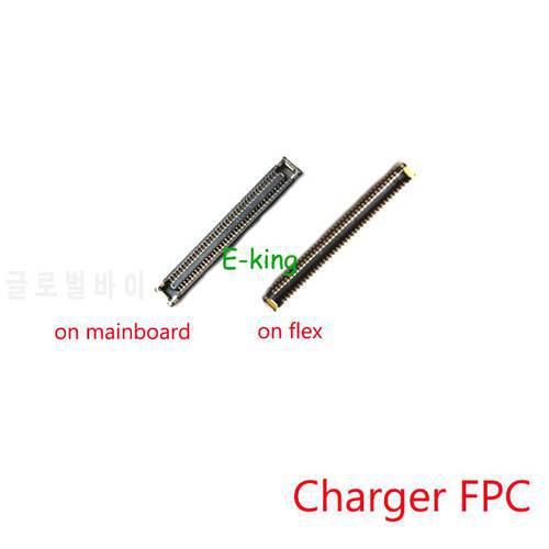 2pcs For Samsung Galaxy A31 LCD Display FPC Connector USB Charger Charging Contact on Board Flex