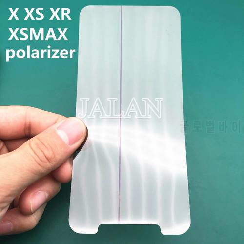10pcs Original LCD Front Polarizer Film Polarization Film for iPhone x/xs/xsmax/xr/5/6/6p/6s/6sp/7/7p/8/8p