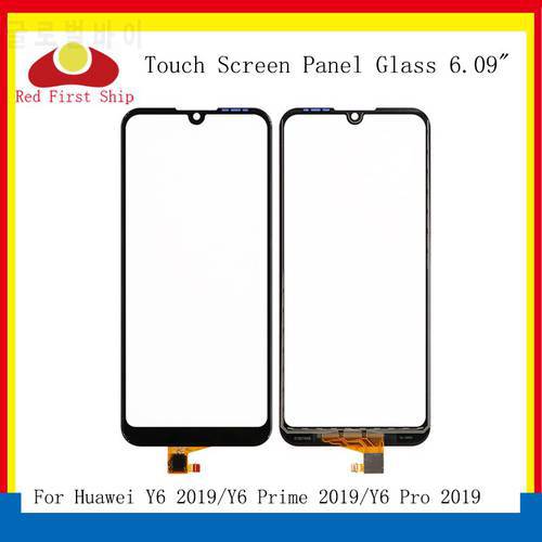 10Pcs/Lot Touch Screen For Huawei Y6 Prime 2019 Touch Panel Sensor Digitizer Front Glass Outer Touchscreen NO LCD Y6 Pro 2019