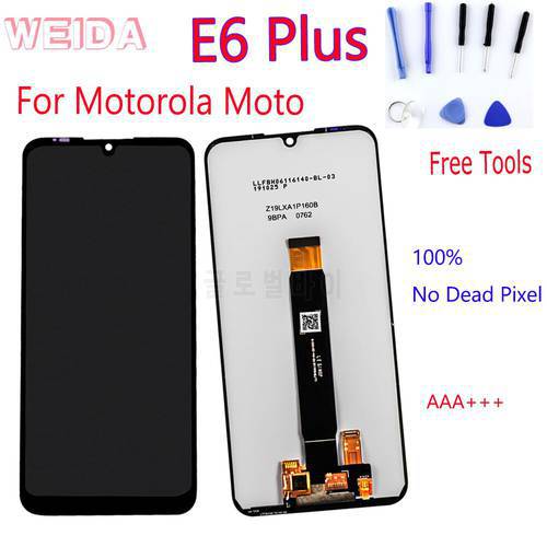 AAA+ 6.1” LCD For Motorola Moto E6 Plus PAGA0004 LCD Display Touch Screen Digiziter Assembly For moto E6 Plus LCD No Dead Pixel