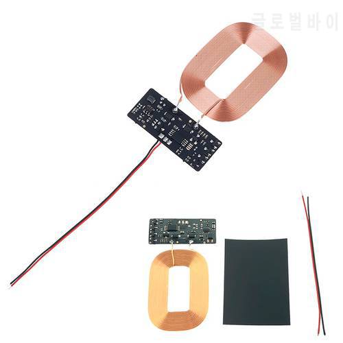High Quality Qi Wireless Charging Standard Universal Wireless Charger PCBA Circuit Board with Coil DIY QI Wireless Receiver