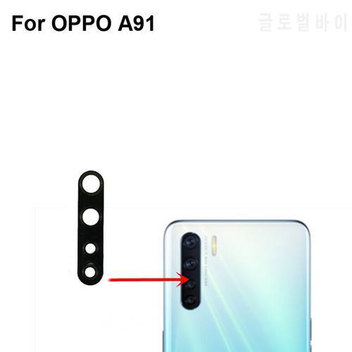 For OPPO A91 Replacement Back Rear Camera Lens Glass Parts For OPPO A 91 test good Repair OppoA91