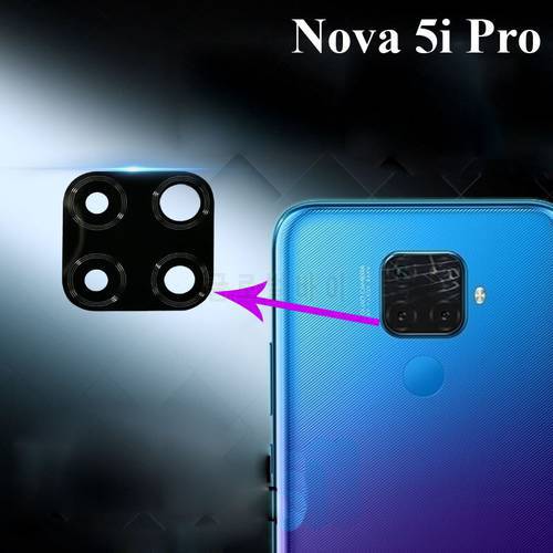 For Huawei Nova 5i Pro Replacement Back Rear Camera Lens Glass Lens For Huawei Nova 5 i Pro 5ipro Phone Parts Nova5i Pro
