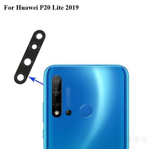 2PCS Original New For Huawei P20 Lite 2019 Back Camera Glass Lens test good For Huawei P 20 Lite 2019 Replacement P20lite 2019