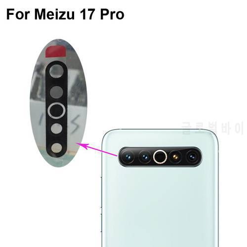 Tested New For Meizu 17 Pro Rear Back Camera Glass Lens Meizu17 Pro Repair Spare Parts Replacement 17Pro