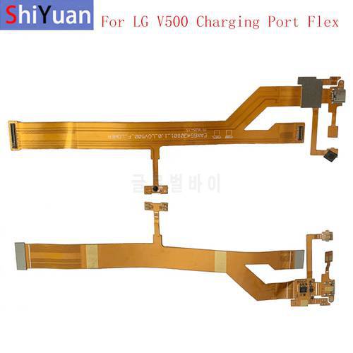 USB Charging Port Module Connector Port Flex Cable For LG G Pad 8.3 Inch V500 Charger Dock Microphone Replacement Parts