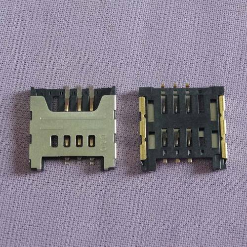 2pcs SIM card Socket reader Holder Tray Replacement for Samsung GT-S6500D I9228 S8500 I9000 I9220 N7000 S5690 W689 S5360 S5570