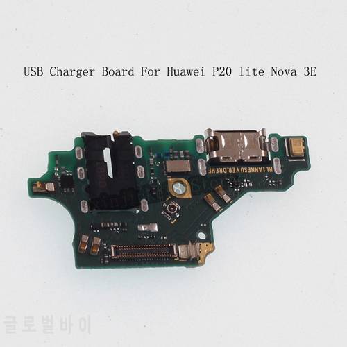 For Huawei P20 lite USB Plug Charger Board Microphone Module Cable Connector For Huawei Nova 3E digitizer Phone Parts Repair kit